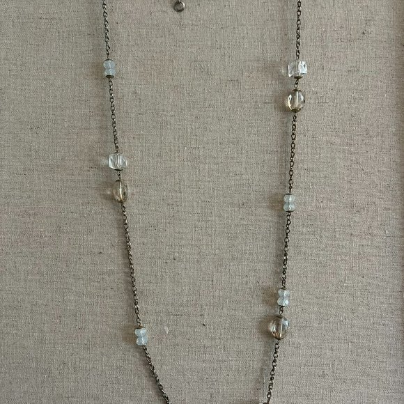 Single Strand Mid-Length Necklace // Ann Taylor LOFT - Picture 3 of 4